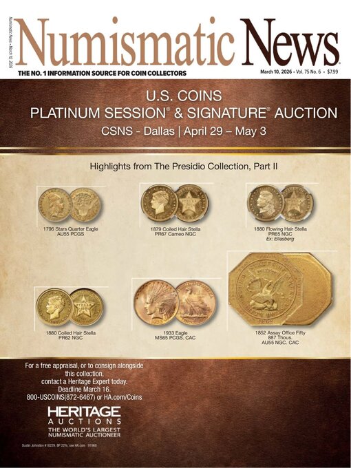 Title details for Numismatic News by Active Interest Media HoldCo, Inc. - Available